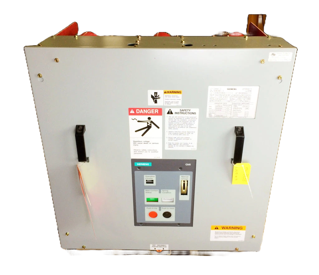 Siemens 15-GMI-750-1200-58 High Voltage Vacuum Circuit Breaker
